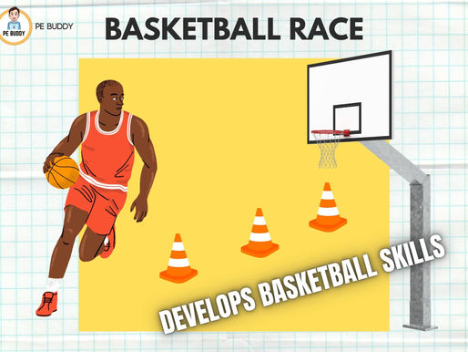 PE Activity #26 - "Basketball Race"