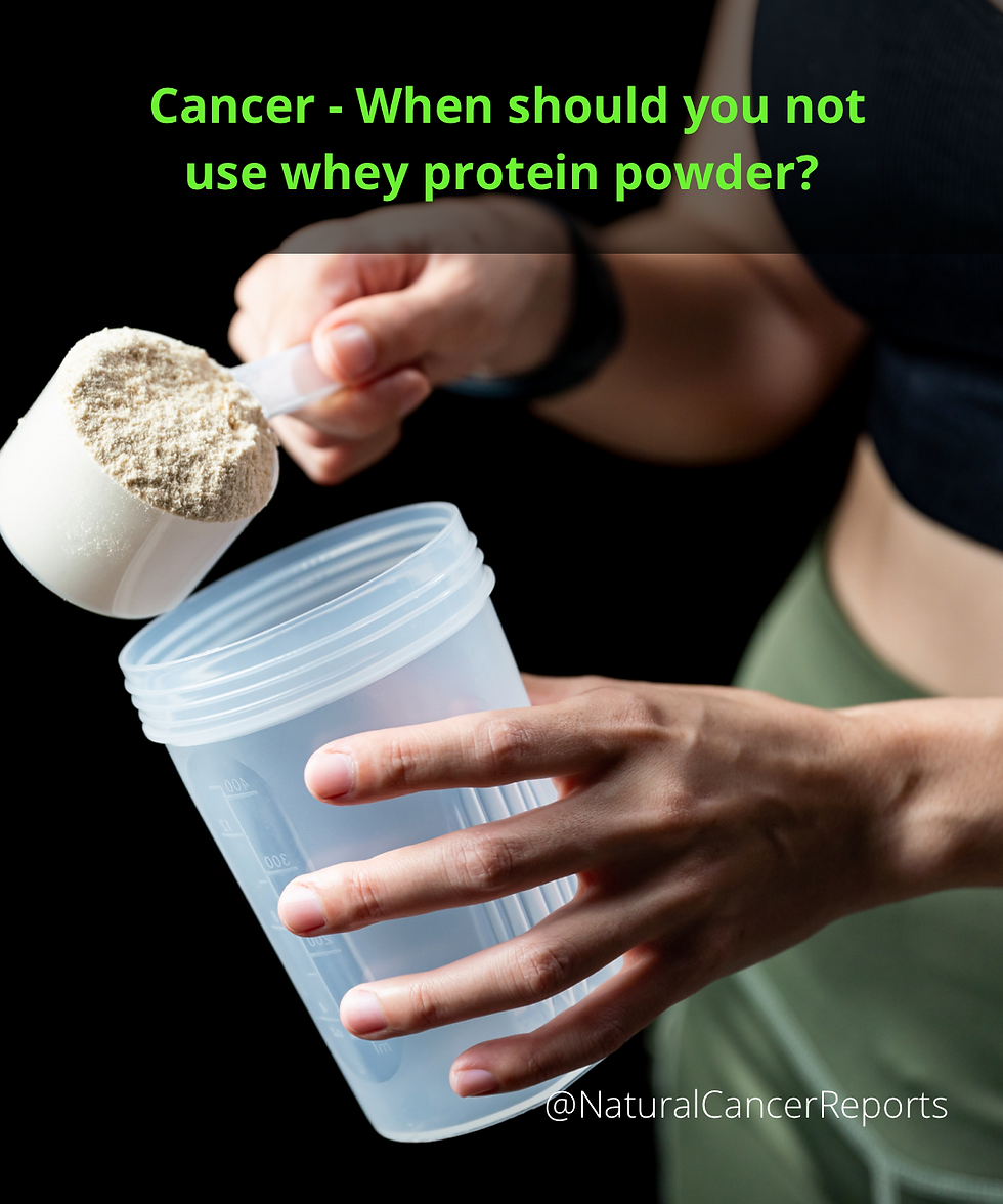 Whey Protein Cancer