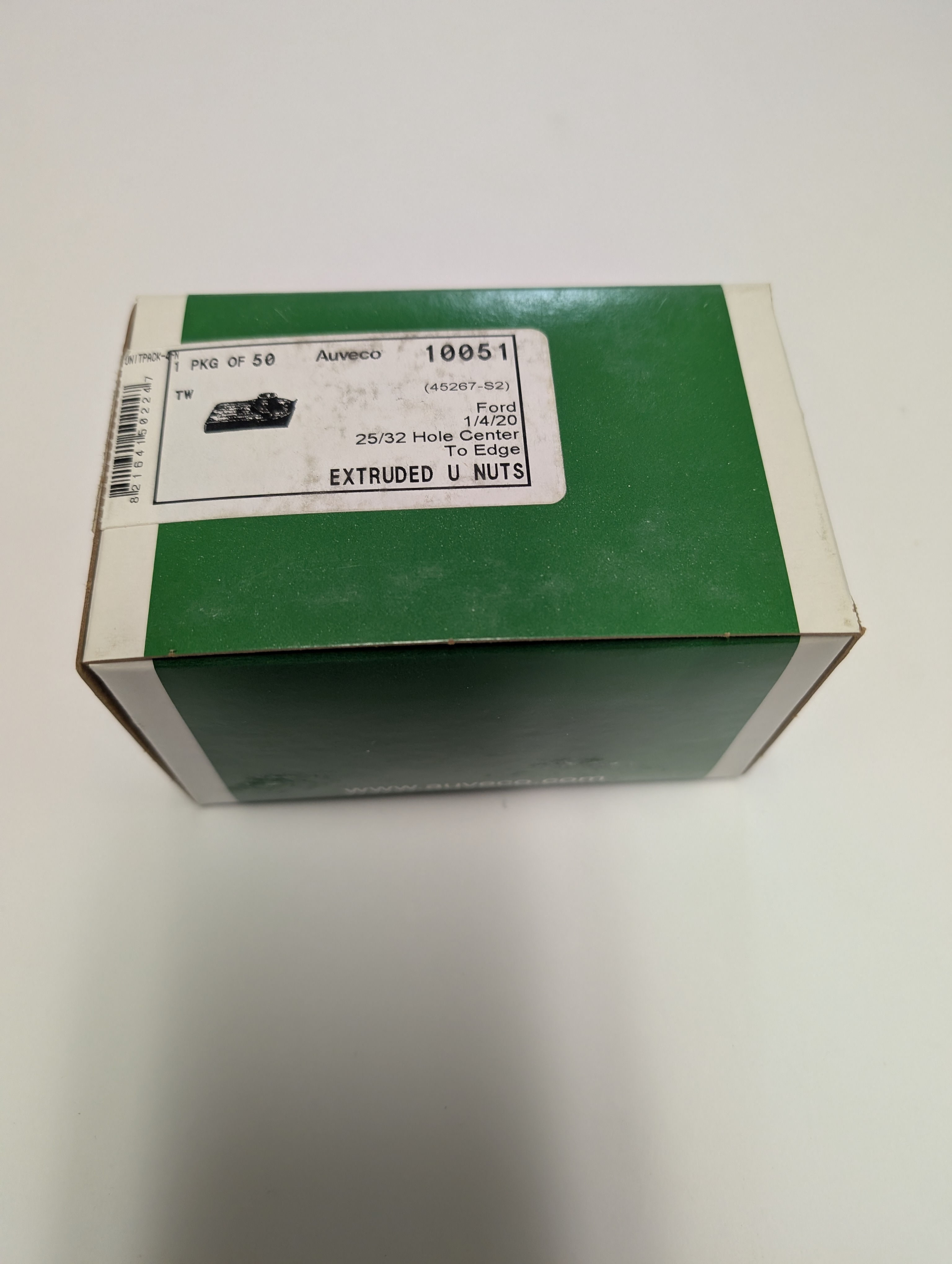 Body Bolt U Nuts 1/4-20