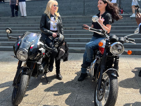 Ride-out with the Lady Mayor