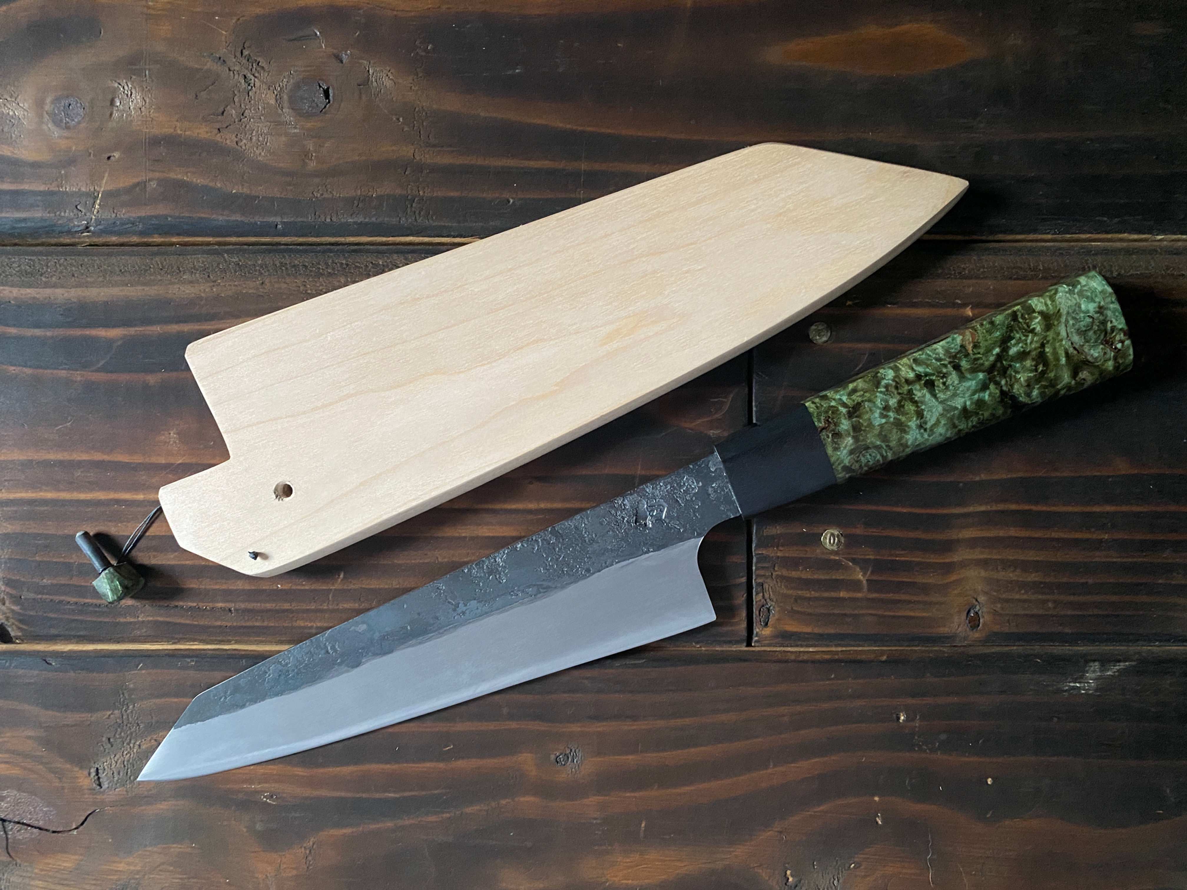 Cascade Collection Kiritsuke - Green Maple Burl