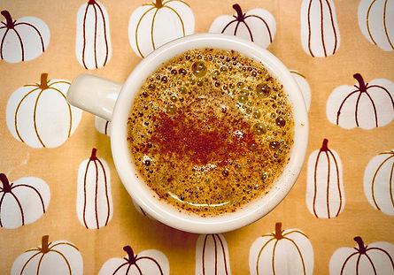 Pumpkin, Coconut & Cinnamon Latte