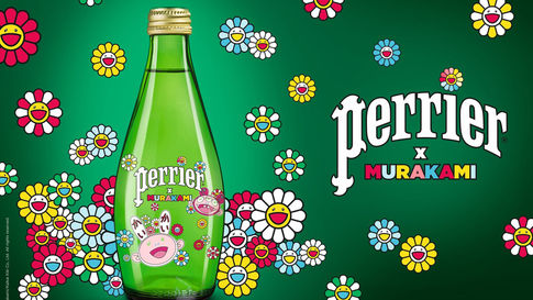 PERRIER® x MURAKAMI – màn collab đầy màu sắc của Takashi Murakami