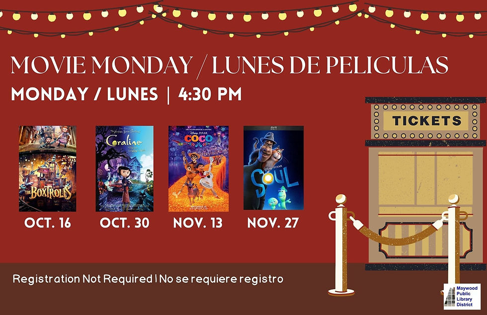 Movie Monday / lunes de Peliculas