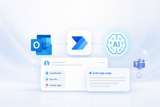 Automate Incoming Emails with AI Using Outlook + Power Automate