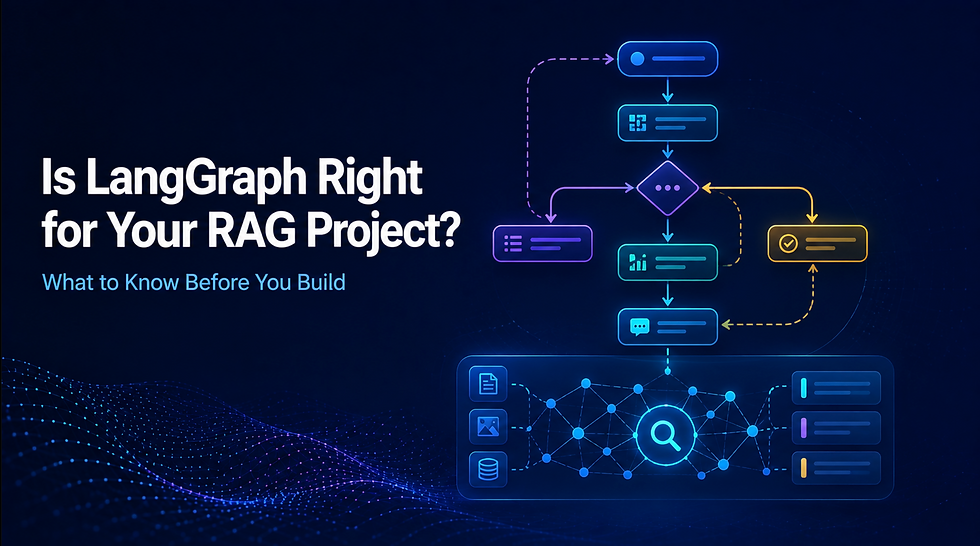 LangGraph lets RAG systems route, retry, and self-correct — but the graph is only as good as the logic inside it.