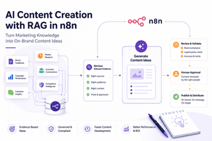 AI Content Creation with RAG in n8n: Turn Marketing Knowledge into On-Brand Content Ideas