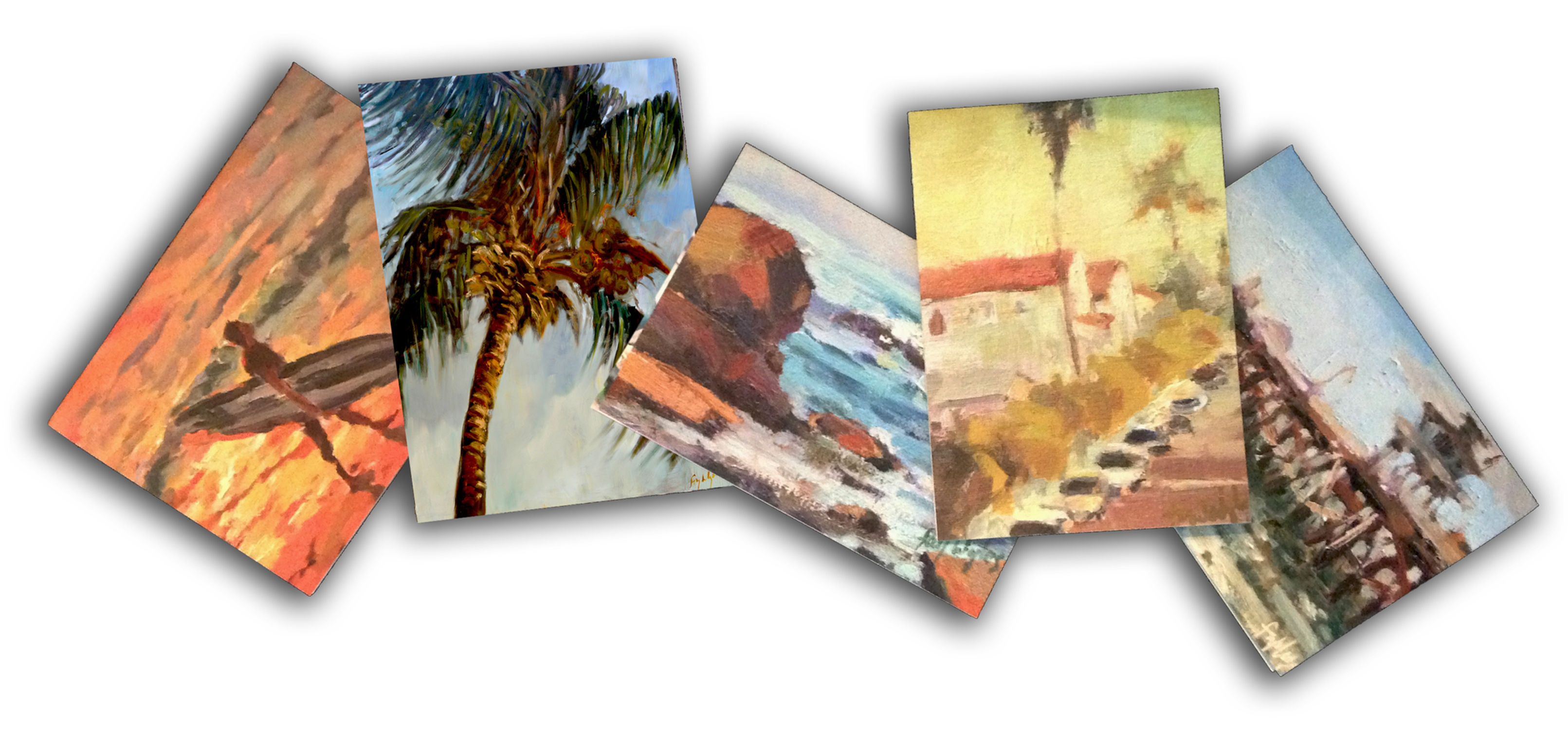 BEACH TOWN COLLECTION Card Set