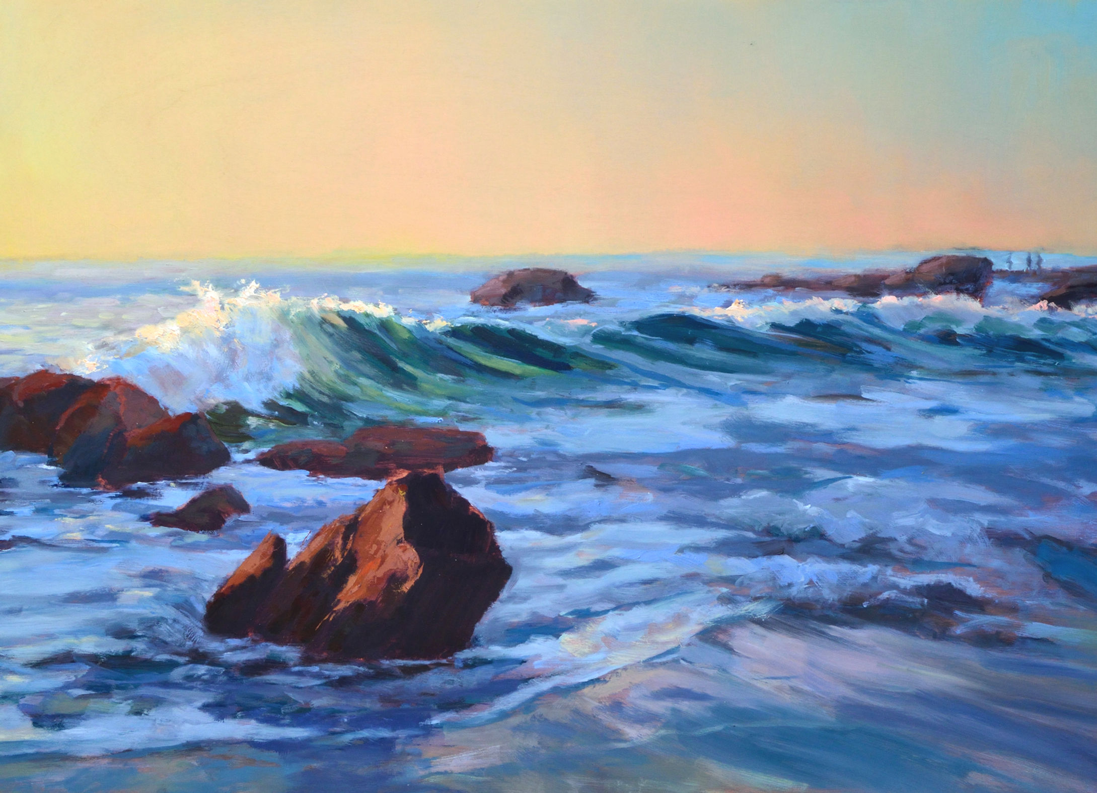 WOOD'S COVE SUNSET Card