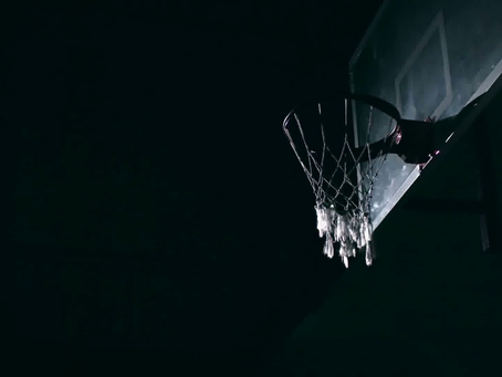 Shooting Baskets in the Dark