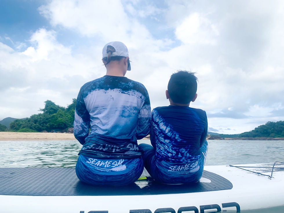 縮圖：防晒褲。海下