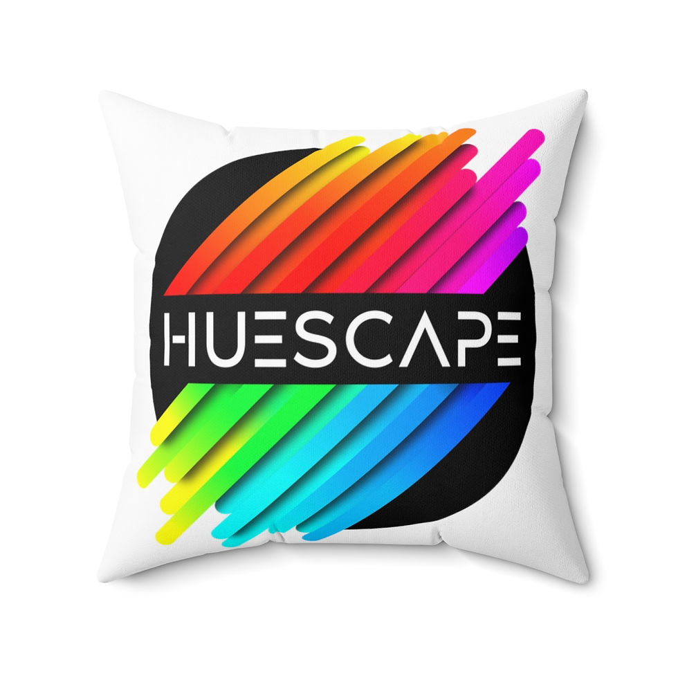 Thumbnail: Huescape - Spun Polyester Square Pillow