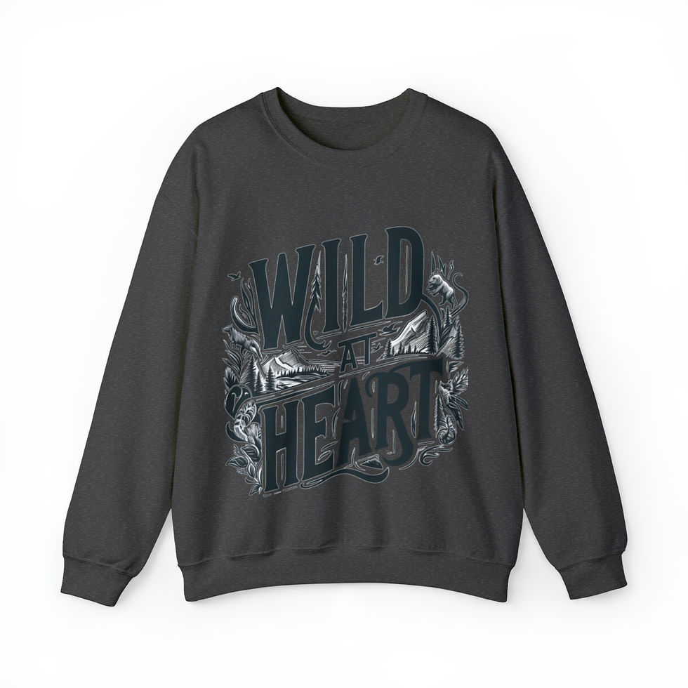 Thumbnail: Wild At Heart - Unisex Heavy Blend™ Crewneck Sweatshirt