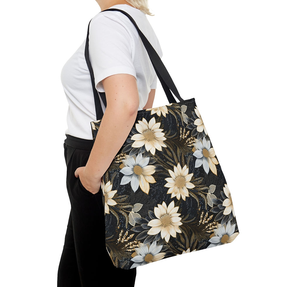 Thumbnail: Binary Blossom - Tote Bag