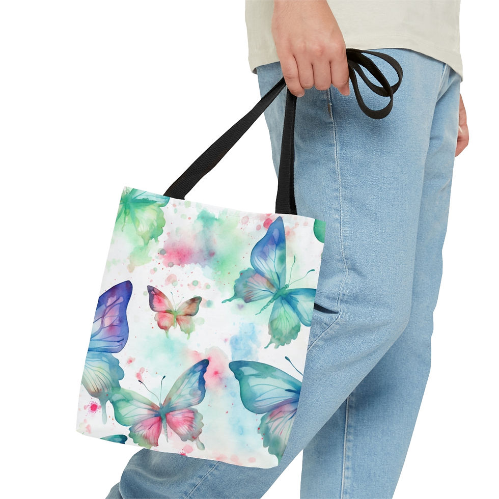 Thumbnail: Whimsical Watercolors - Tote Bag