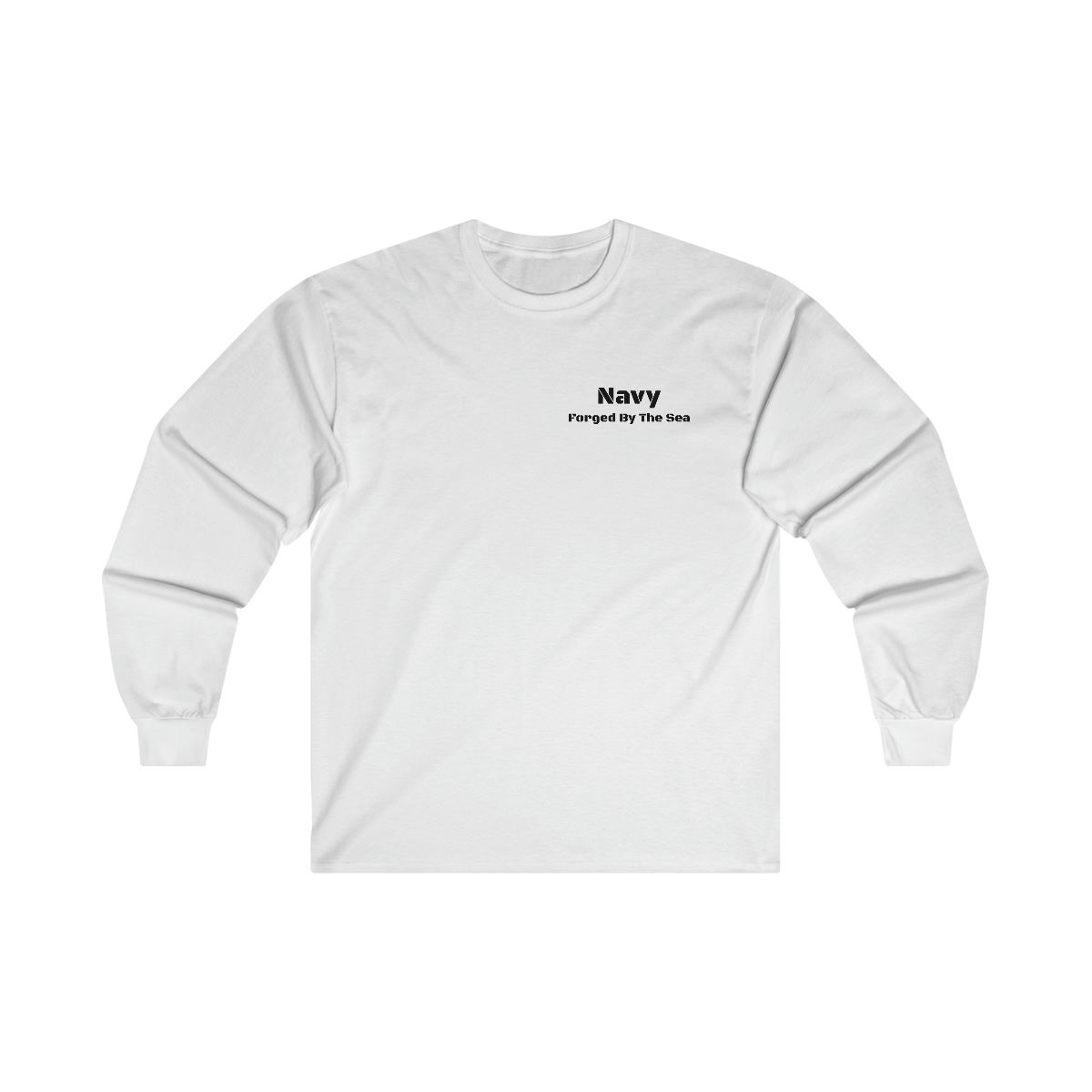 Navy Veteran: Motto - Ultra Cotton Long Sleeve Tee