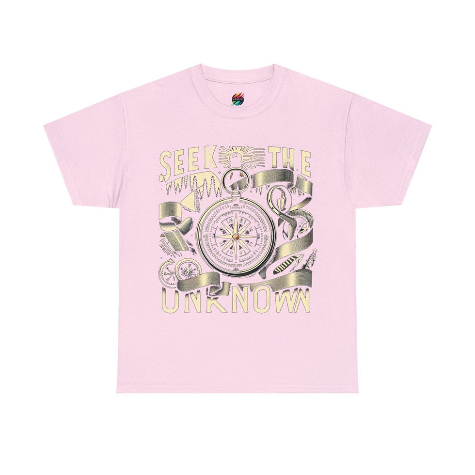 Thumbnail: Seek The Unknown - Unisex Heavy Cotton Graphic Tee