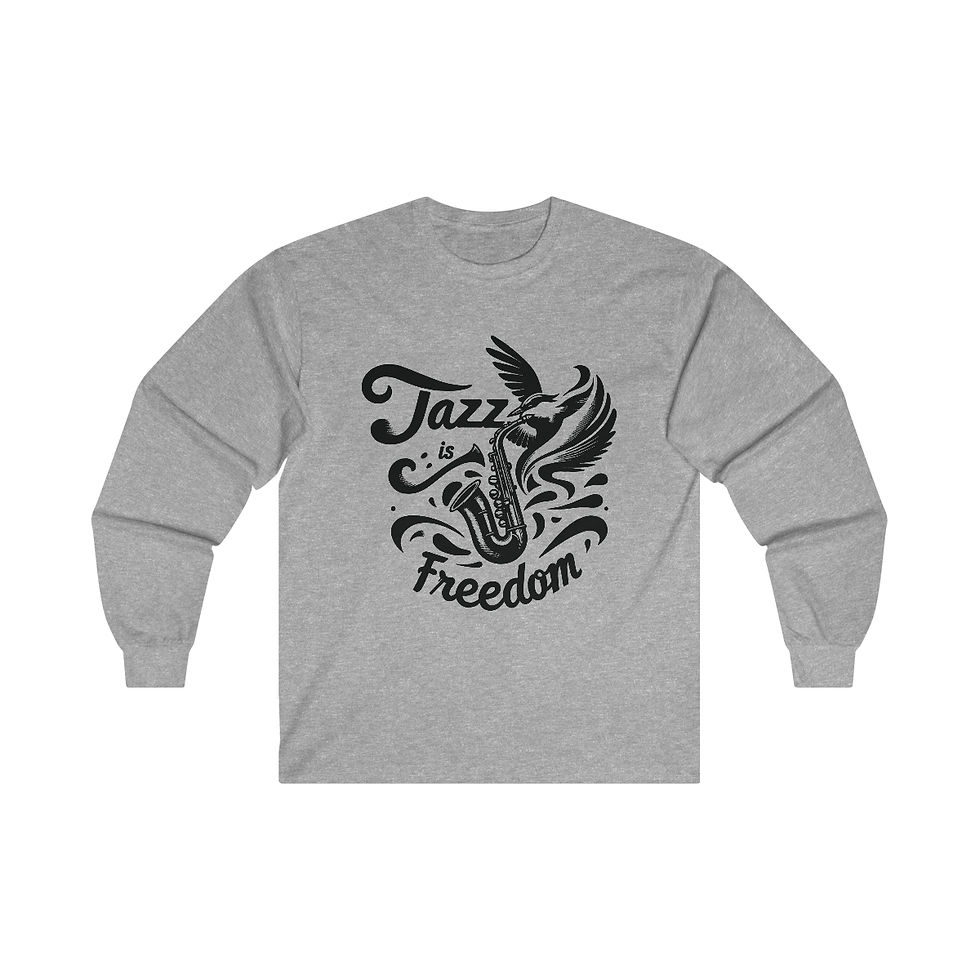 Thumbnail: Jazz Is Freedom - Ultra Cotton Long Sleeve Tee
