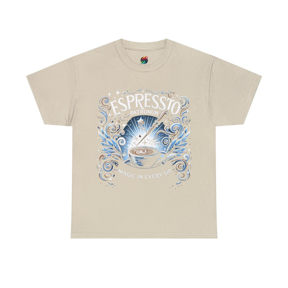 Thumbnail: Espressto Patronum - Unisex Heavy Cotton Graphic Tee
