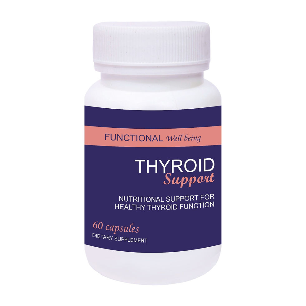 Functional Wellbeing Thyroid support I 60 Veg Capsules