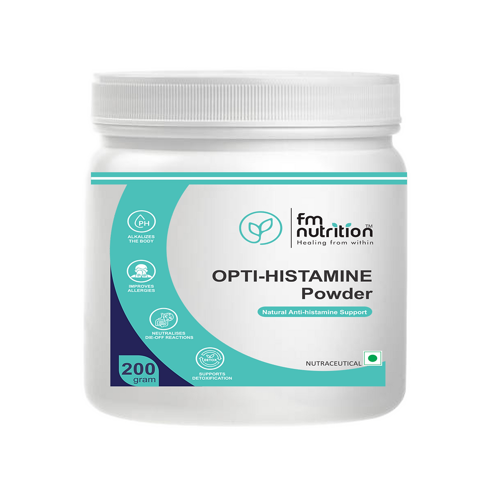 FMN Opti-Histamine Powder I Natural Anti Histamine Support - 200gm