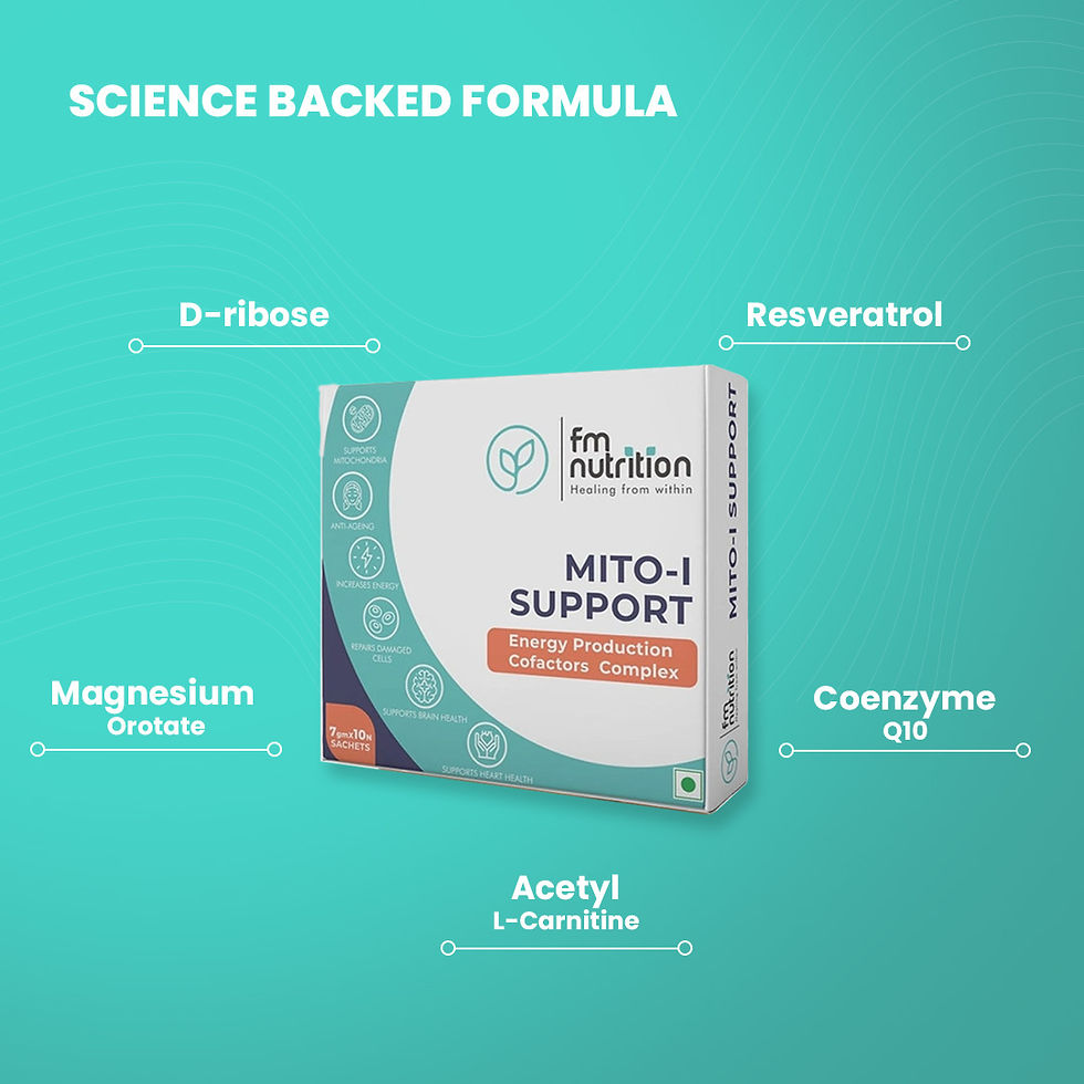 Thumbnail: FM Nutrition Mito-I Support I Energy Production Cofactors Complex  I 10 sachets