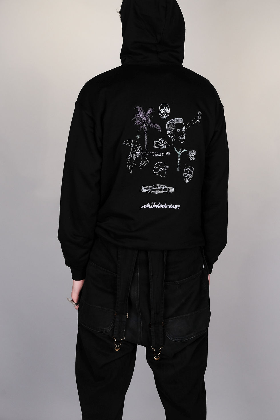 Thumbnail: TAKE IT EASY /  EMBROIDERED HOODY