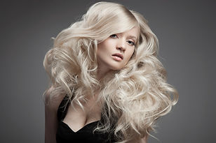 blondes Haar