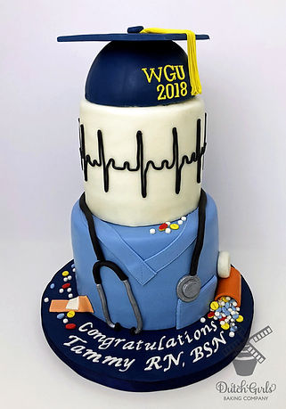 Nurse Graduation Cake