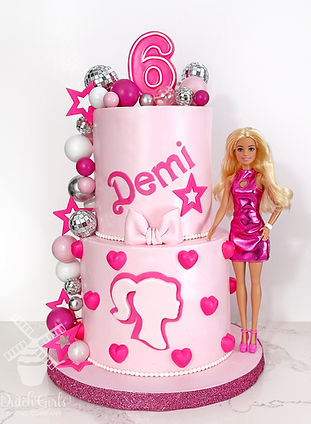 Barbie Birthday Cake