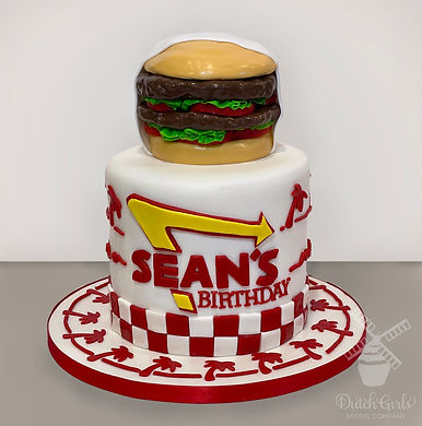 In-n-Out burger cake