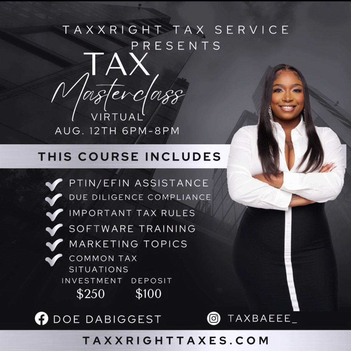 TAX MASTERCLASS