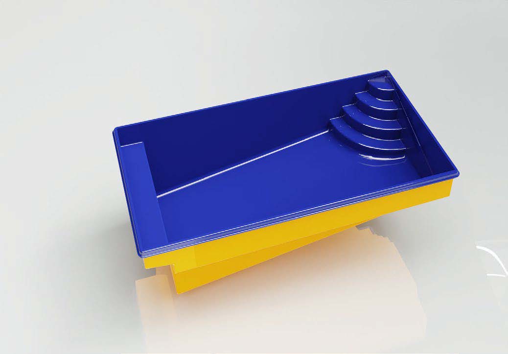 Fiberglass pool model 21