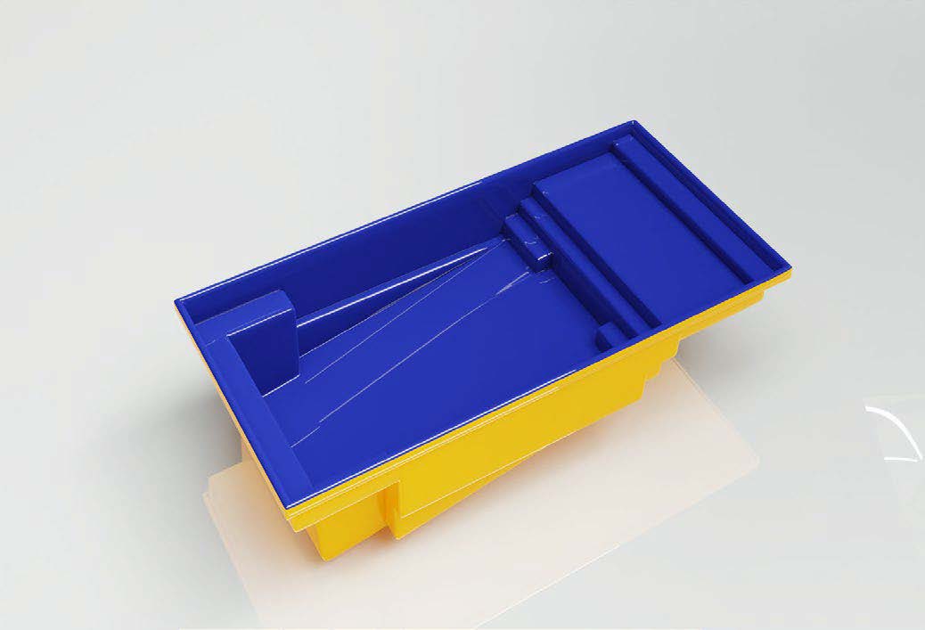 Fiberglass pool model 17