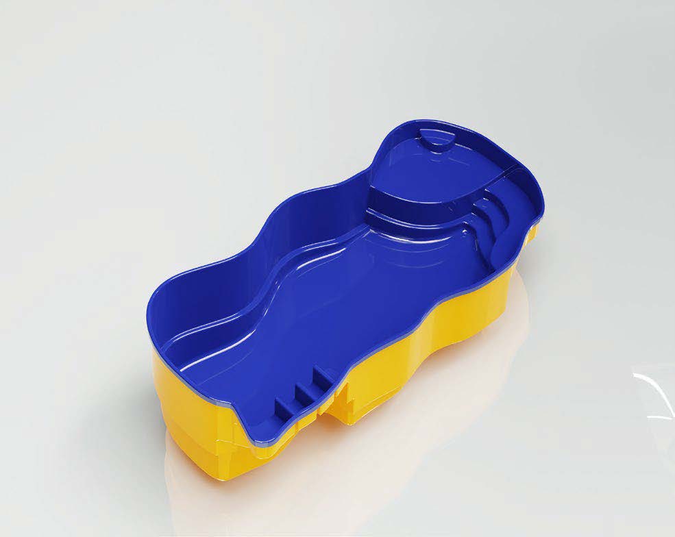 Fiberglass pool model 5