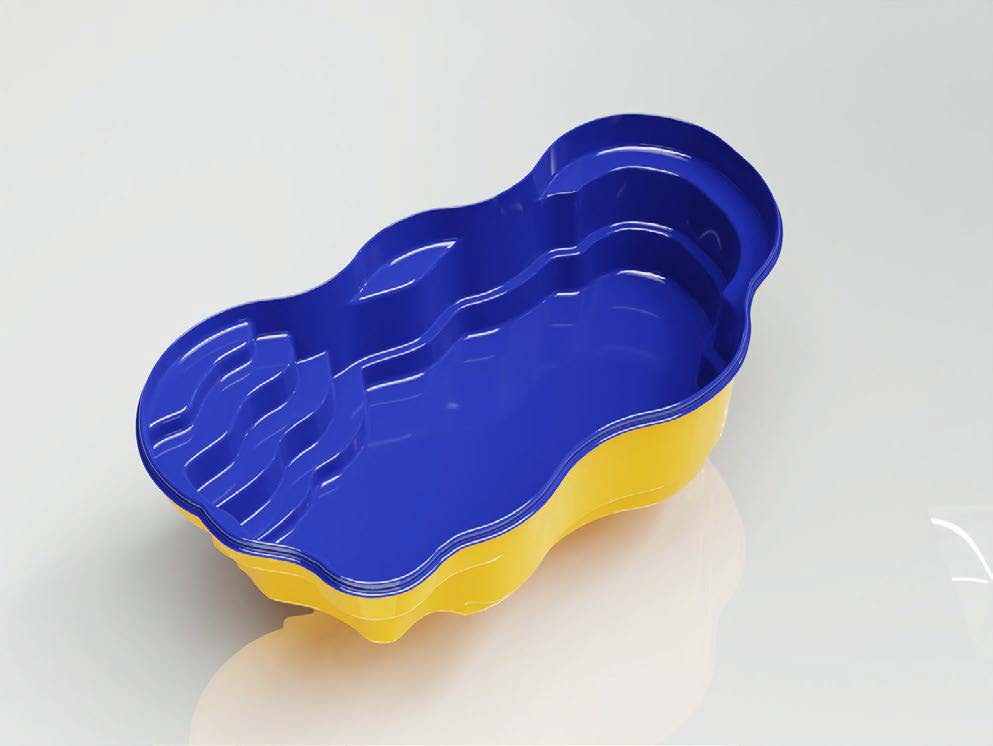 Fiberglass pool model 8
