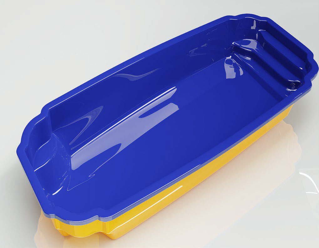 Fiberglass pool model 7