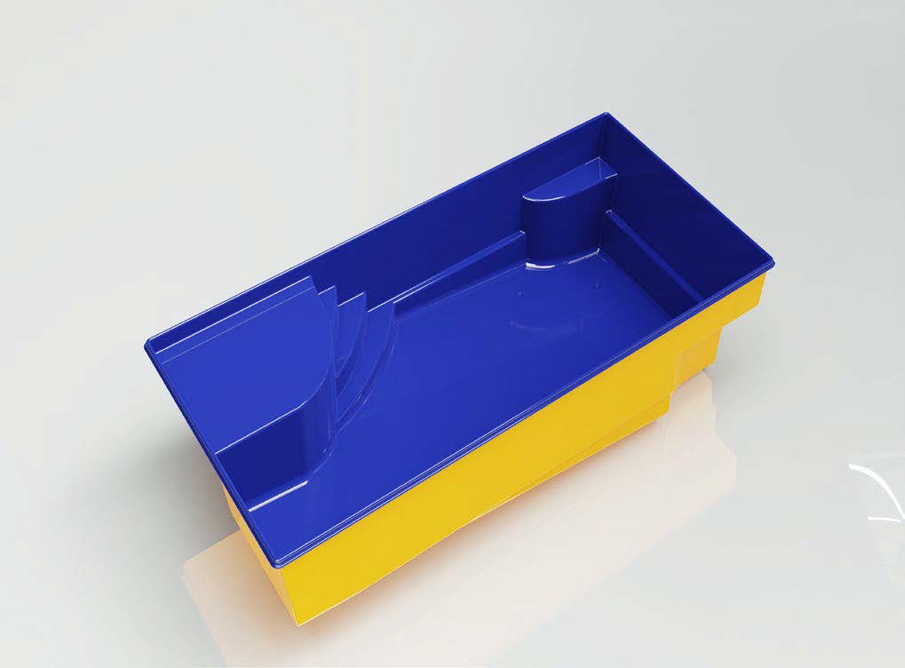 Fiberglass pool model 19