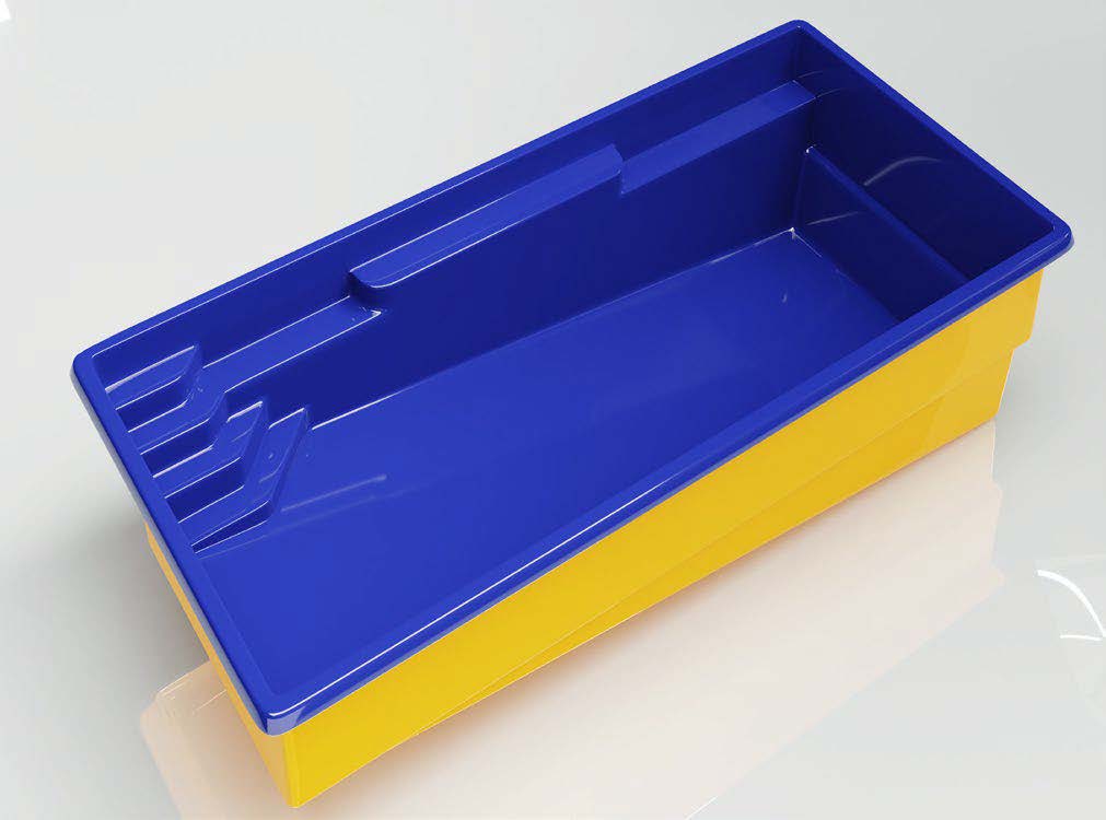 Fiberglass pool model 18