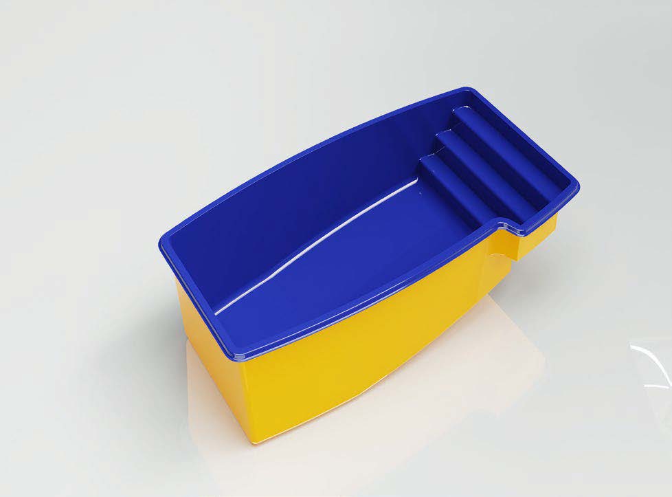 Fiberglass pool model 11