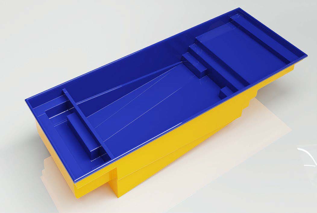 Fiberglass pool model 15