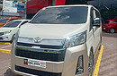 더세부투어의 밴차량의 모습