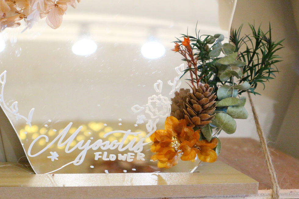 Thumbnail: DIY package- Flower Mirror (with tutorial video)