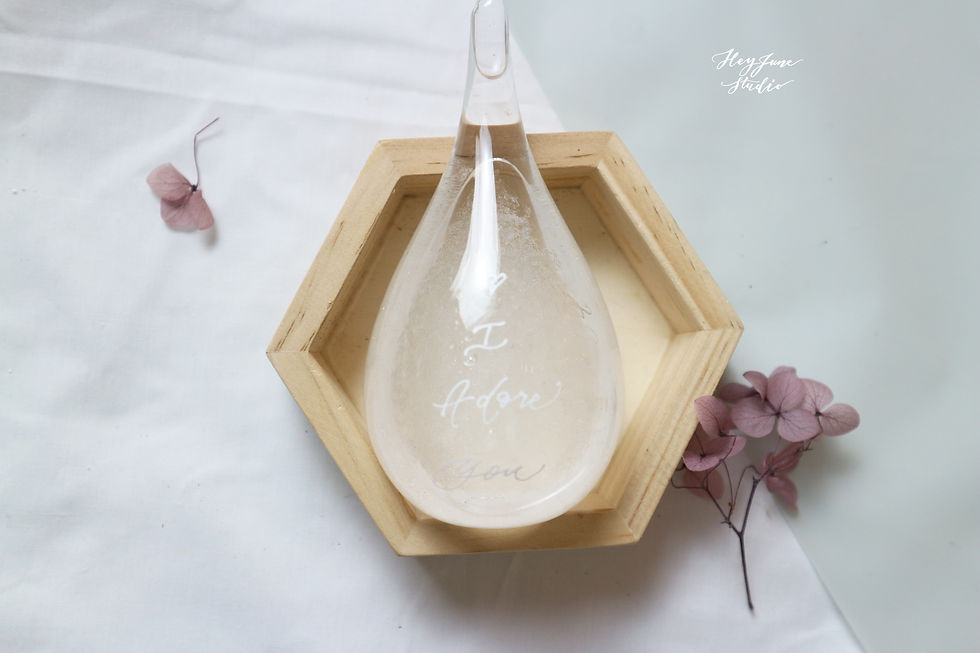 Thumbnail: Calligraphy on Glass
