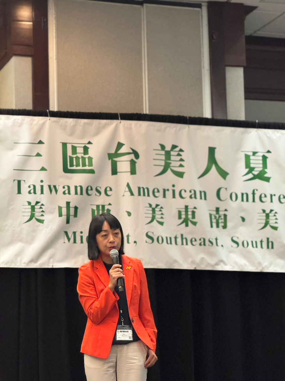 王婉諭主席演說「談本土小黨存在的意義」