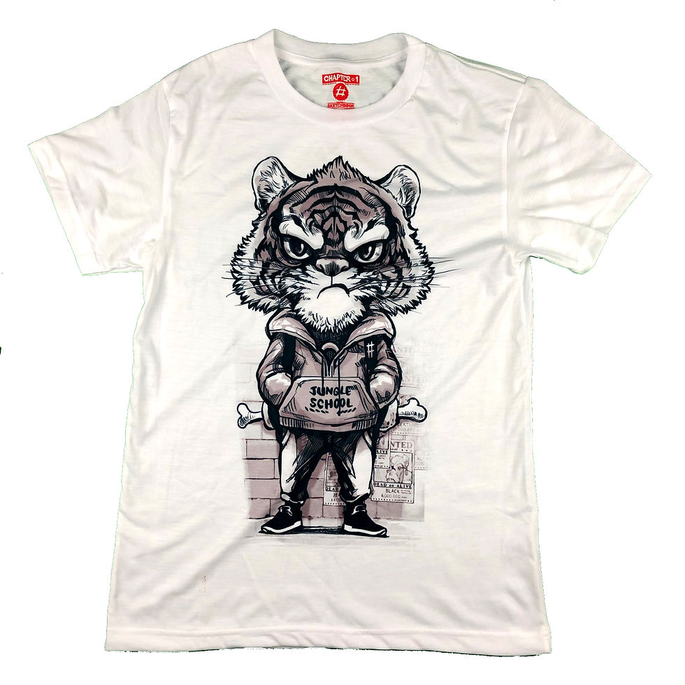 Jungle School T-Shirt (White)