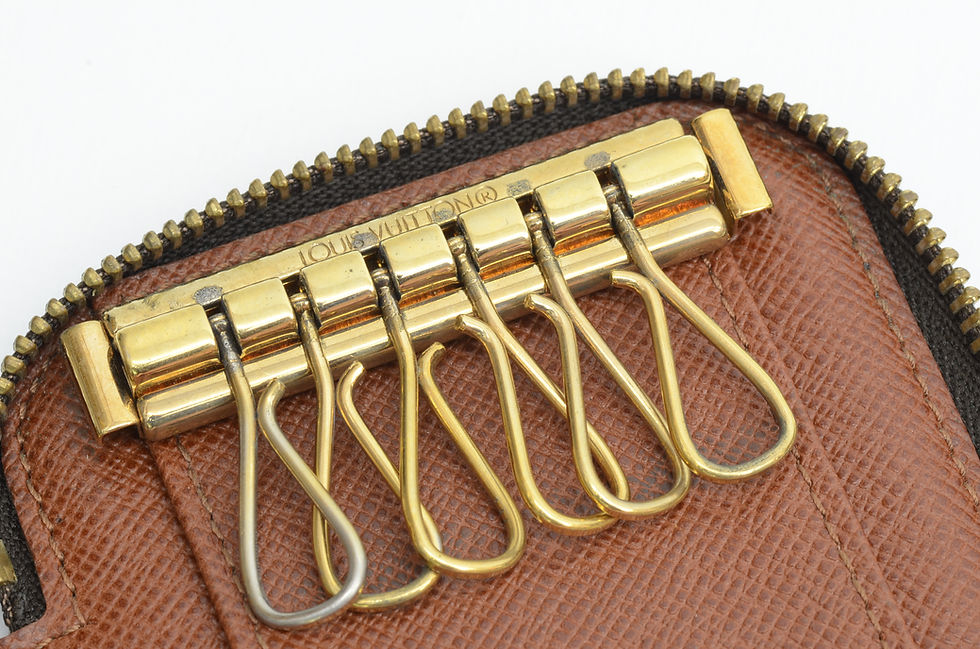Thumbnail: Authentic Louis Vuitton Monogram Multicles Leather 6 Key Holder Wallet Accessory
