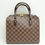 Thumbnail: Authentic Louis Vuitton Damier Ebene Triana Leather Handbag Purse