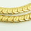 Thumbnail: Authentic Christian Dior Choker Necklace Rhinestone GP Bar Emblem Chain Jewelry