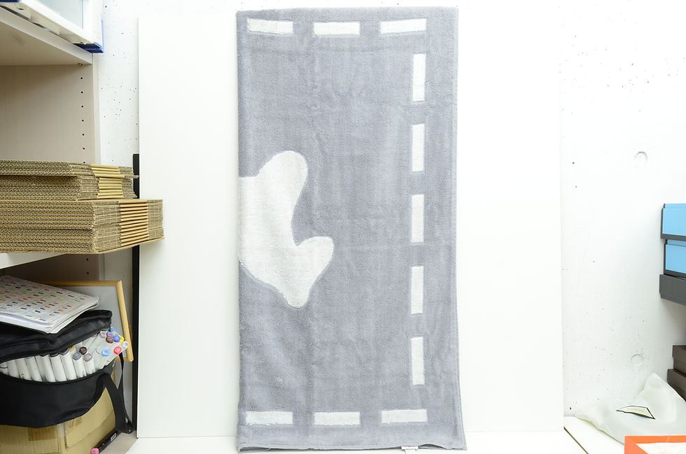 Thumbnail: Authentic Hermes Towel 75% Cotton 25% Modal Rayon Gray Bath Beach Soft Horse HTF